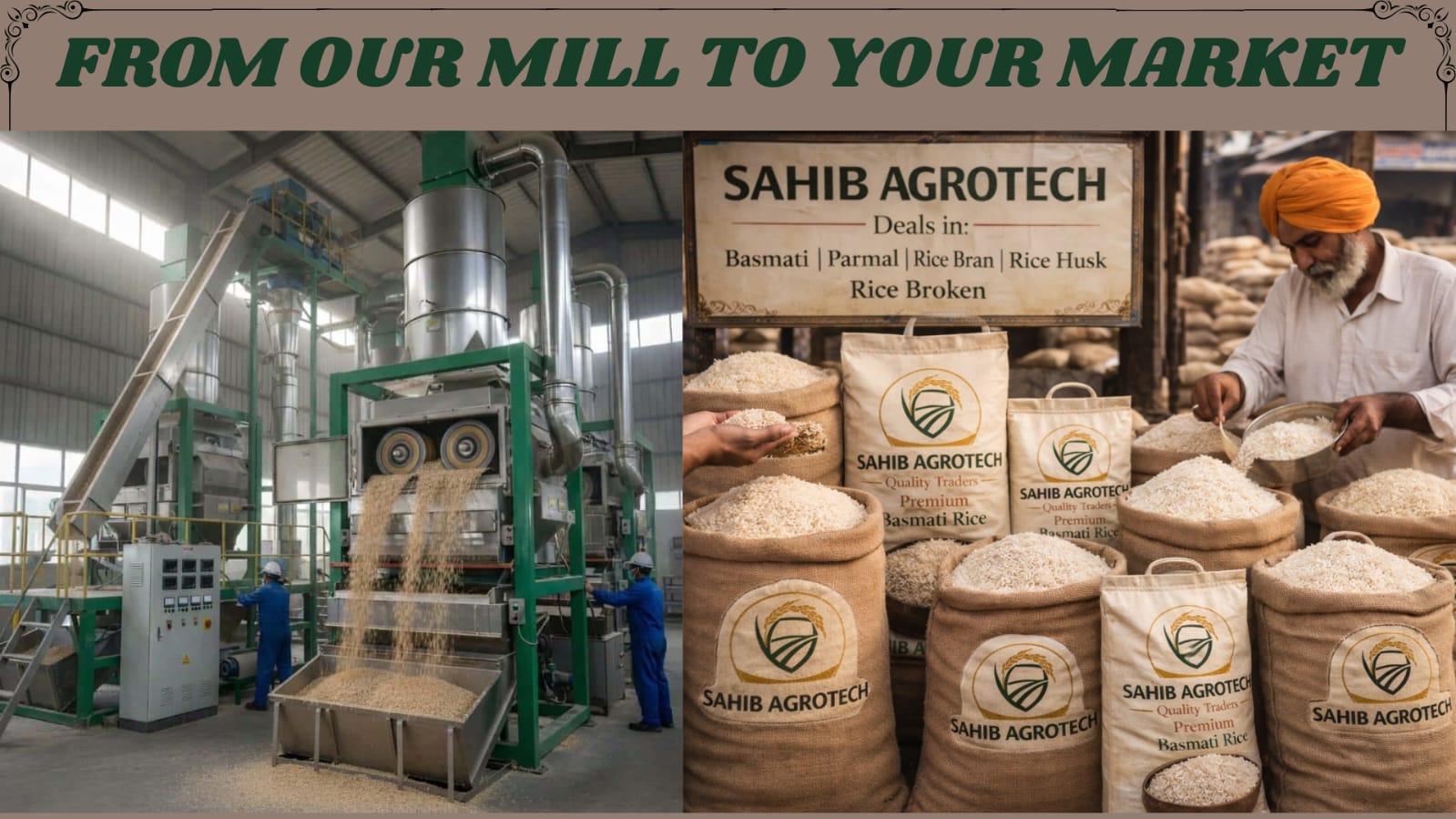 Sahib Agrotech - Rice Packaging